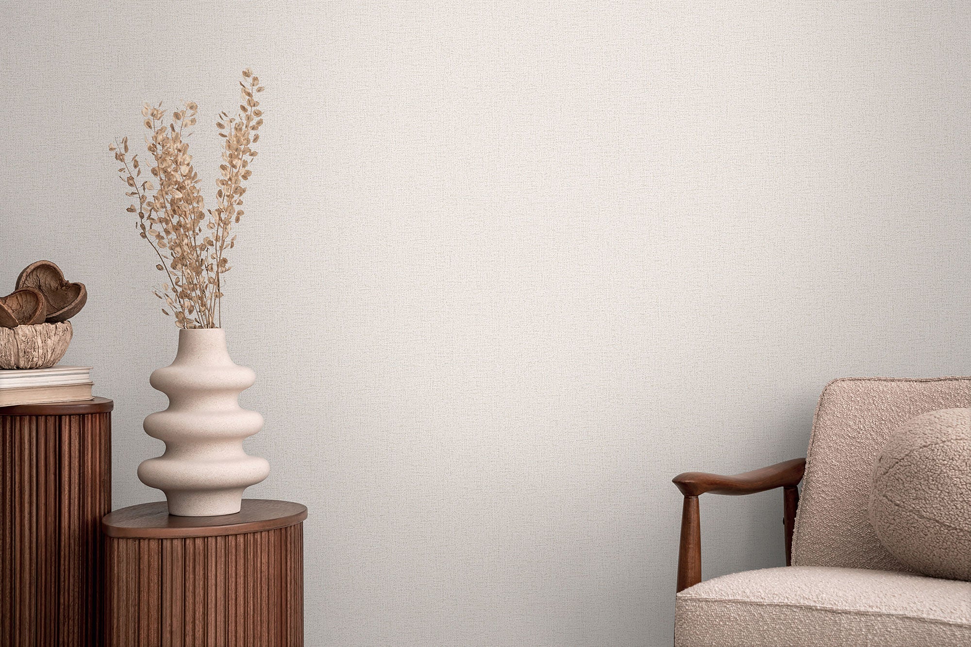 Texture Silver Grey Cosmo Living Wallpaper by Galerie
