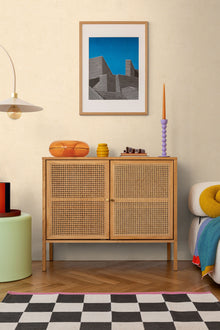 Texture Yellow Cosmo Living Wallpaper by Galerie
