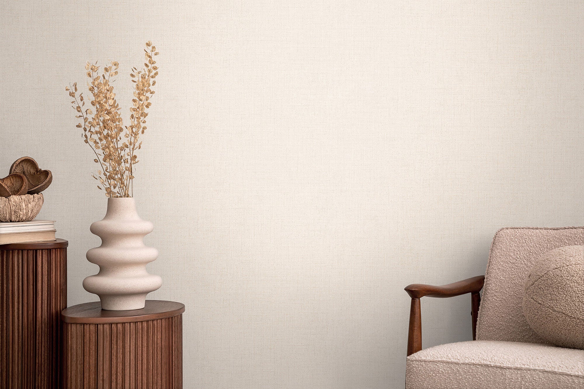 Texture Beige Cosmo Living Wallpaper by Galerie