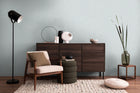 Texture Blue Cosmo Living Wallpaper by Galerie