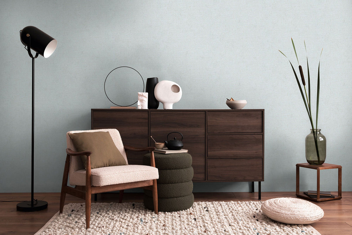 Texture Blue Cosmo Living Wallpaper by Galerie