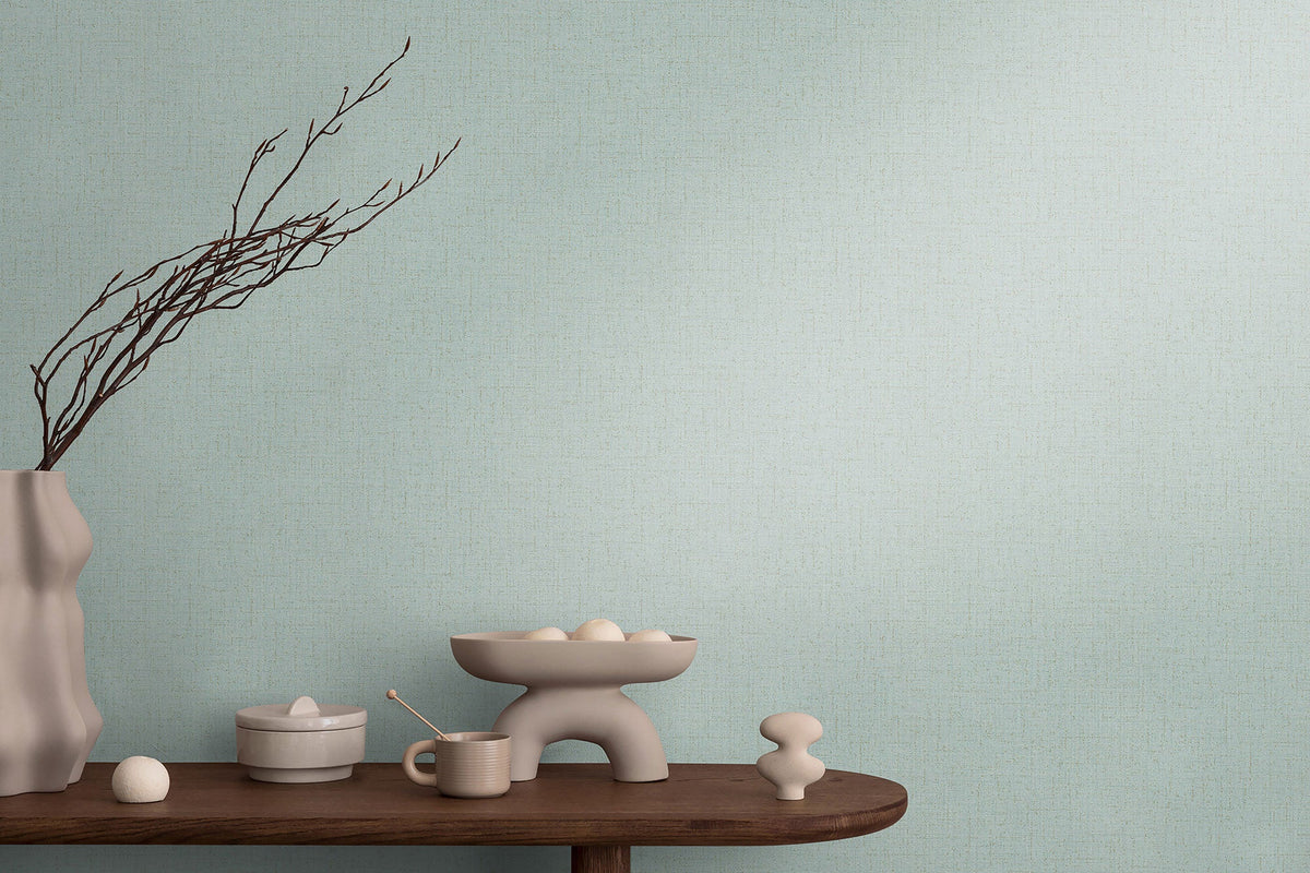 Texture Blue and Green Cosmo Living Wallpaper by Galerie