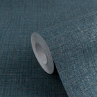 Texture Blue Cosmo Living Wallpaper by Galerie