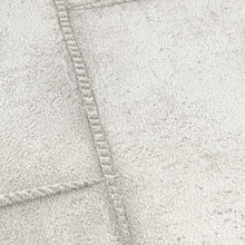 Graphite Groove - Edge Silver Grey and White Cosmo Living Wallpaper by Galerie
