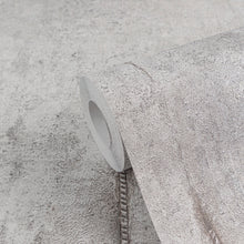 Graphite Groove - Edge Silver Grey Cosmo Living Wallpaper by Galerie