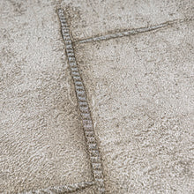 Graphite Groove - Edge Silver Grey and Beige Cosmo Living Wallpaper by Galerie
