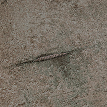 Graphite Groove - Edge Bronze Brown and Green Cosmo Living Wallpaper by Galerie