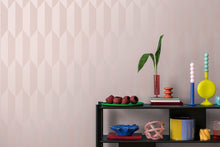 Graphic Groove - Playful Pink Cosmo Living Wallpaper by Galerie