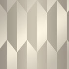 Graphic Groove - Playful Silver Grey Cosmo Living Wallpaper by Galerie