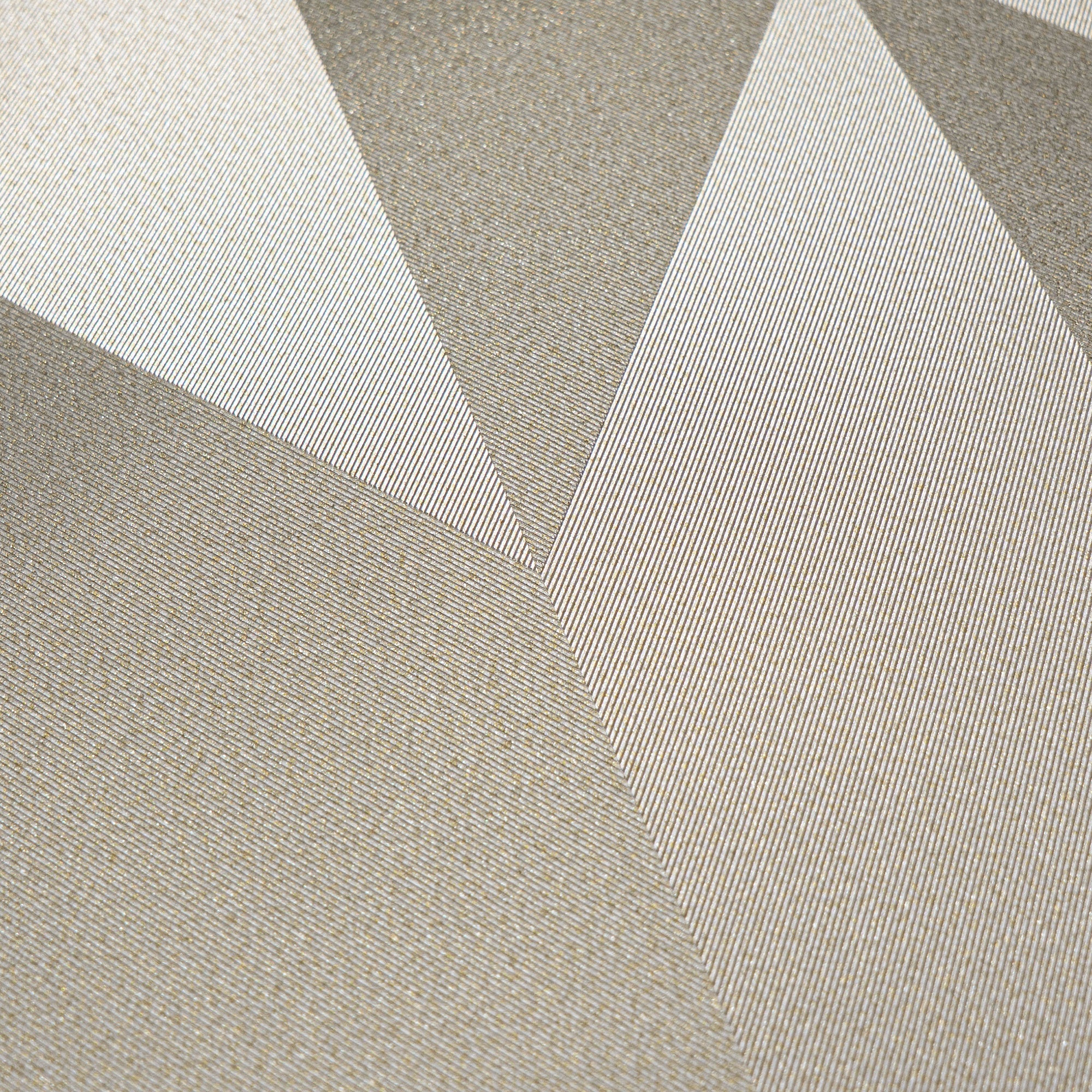 Graphic Groove - Playful Silver Grey Cosmo Living Wallpaper by Galerie