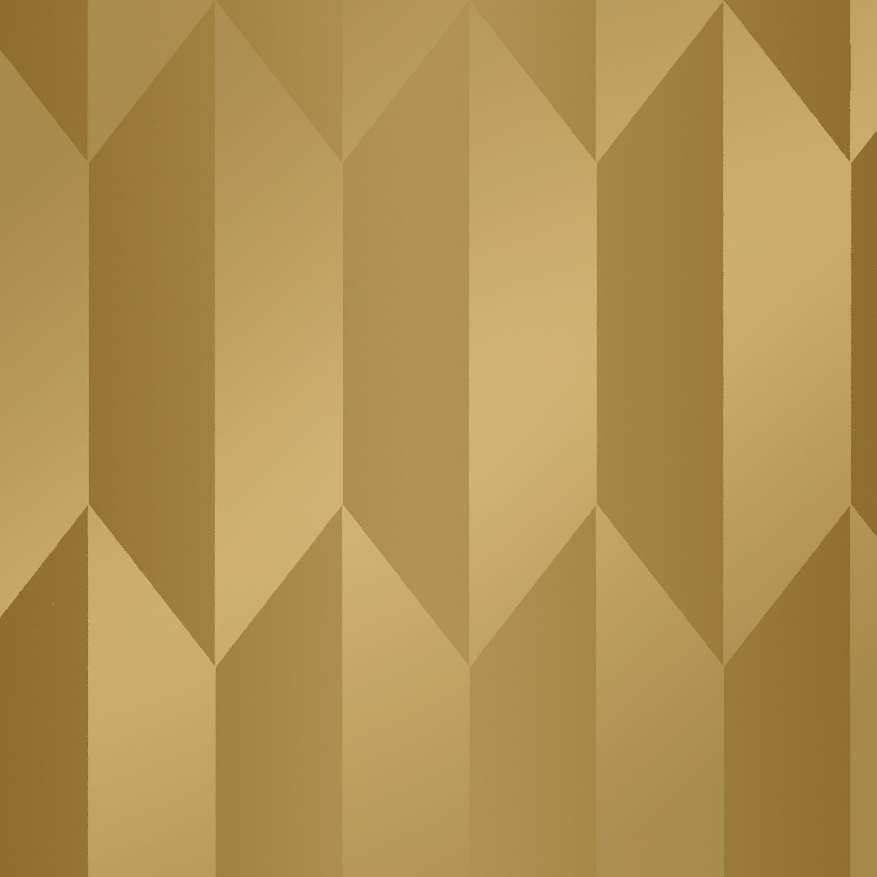 Graphic Groove - Playful Gold Cosmo Living Wallpaper by Galerie