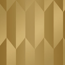 Graphic Groove - Playful Gold Cosmo Living Wallpaper by Galerie
