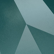 Graphic Groove - Playful Green and Blue Cosmo Living Wallpaper by Galerie