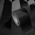 Graphic Groove - Playful Black Cosmo Living Wallpaper by Galerie