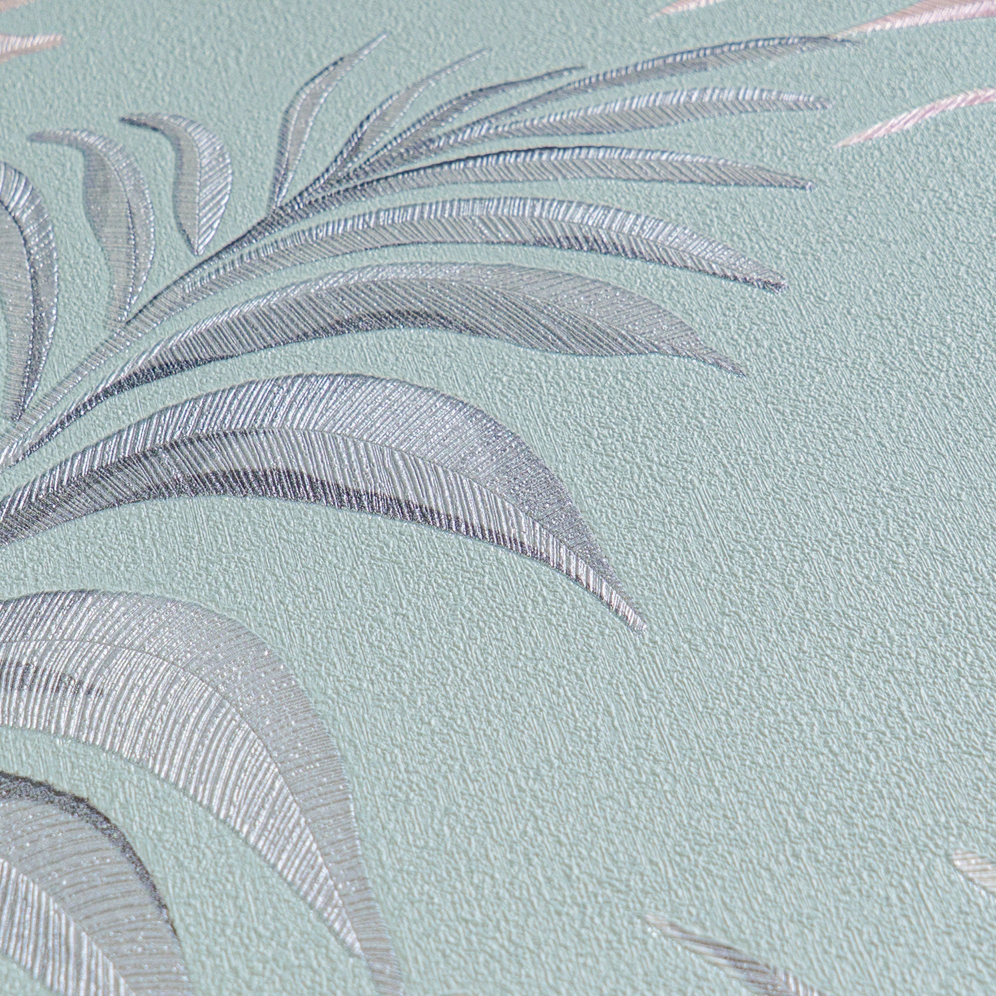 Midnight Botanica -Mystery Blue and Pink Cosmo Living Wallpaper by Galerie
