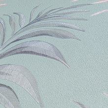 Midnight Botanica -Mystery Blue and Pink Cosmo Living Wallpaper by Galerie