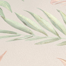 Midnight Botanica -Mystery Pink and Green Cosmo Living Wallpaper by Galerie