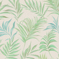 Midnight Botanica -Mystery Green and Blue Cosmo Living Wallpaper by Galerie