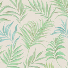 Midnight Botanica -Mystery Green and Blue Cosmo Living Wallpaper by Galerie