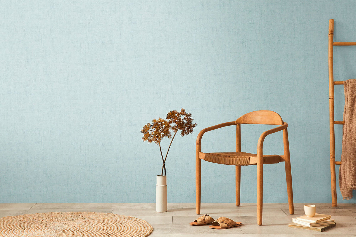 Texture Blue Cosmo Living Wallpaper by Galerie