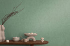 Texture Green Cosmo Living Wallpaper by Galerie