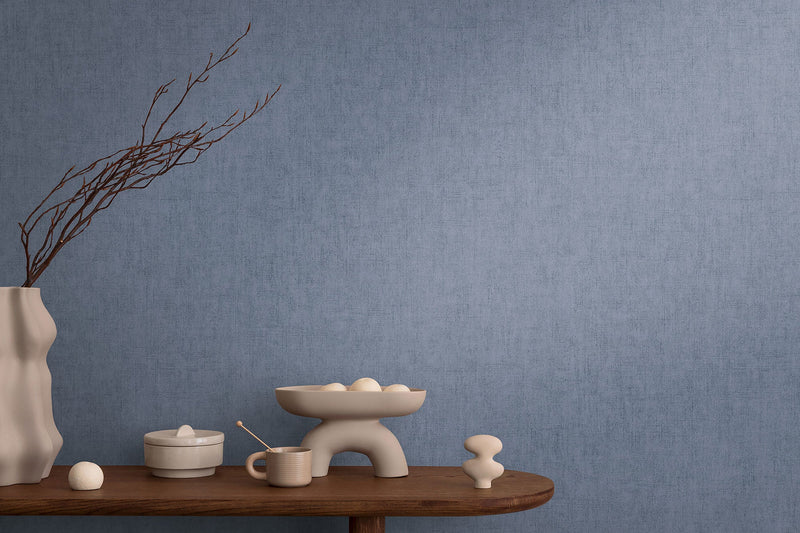 Texture Blue Cosmo Living Wallpaper by Galerie