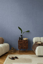 Texture Blue Cosmo Living Wallpaper by Galerie