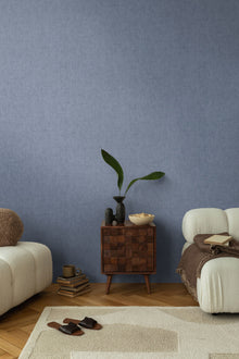 Texture Blue Cosmo Living Wallpaper by Galerie