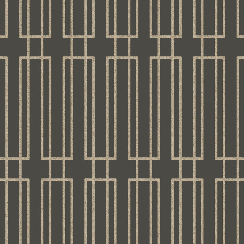 Candice Olson Terrace Charcoal Decadence Wallpaper by York Wallcoverings