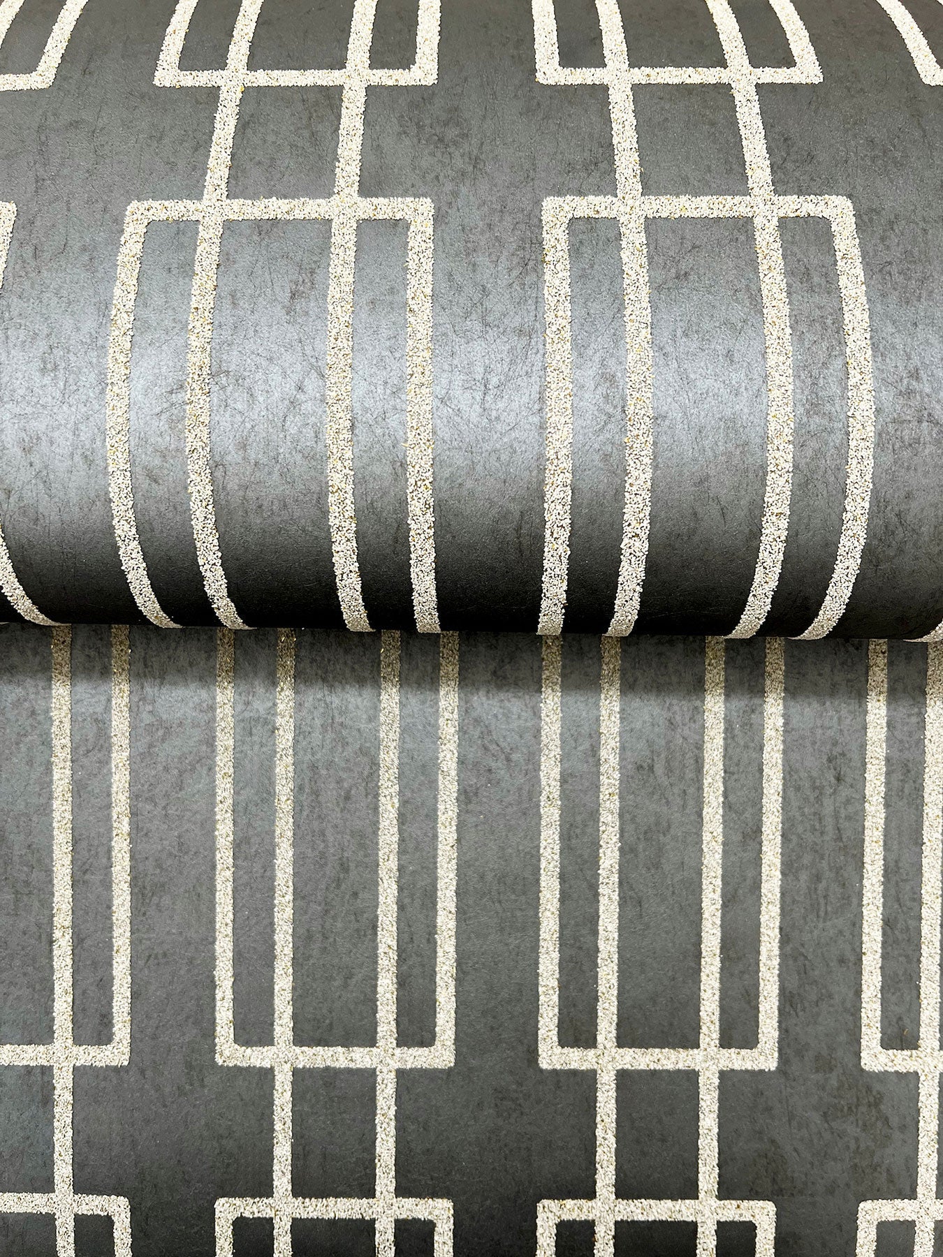Candice Olson Terrace Charcoal Decadence Wallpaper by York Wallcoverings