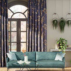 120977 Amazilia Indigo Fabric by Harlequin