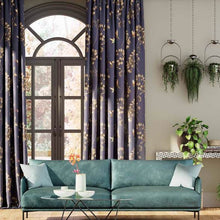 120977 Amazilia Indigo Fabric by Harlequin