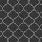 8895 Crystal Trellis Black Wallpaper By Debona