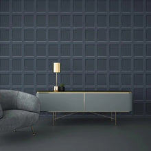 6742 Wood Panel Blue Wallpaper By Debona