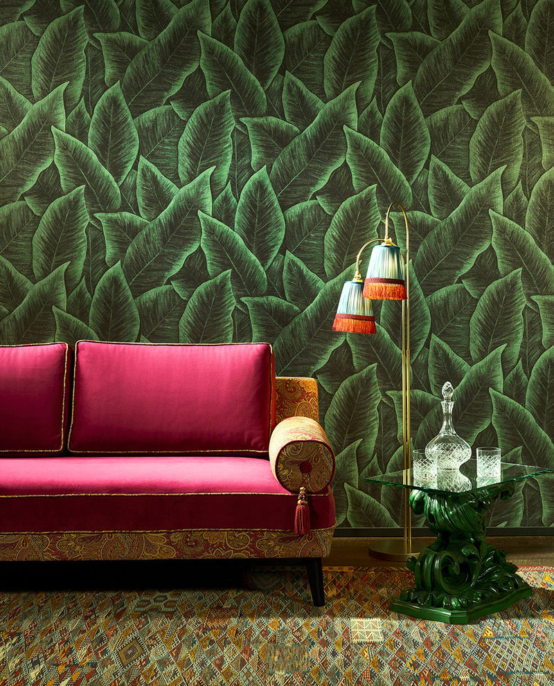 97572 Emerald Bird of Paradise Décors & Panoramiques Wallpaper By Arte