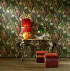 97601 Cardinal Blooming Pineapple Décors & Panoramiques Wallpaper By Arte
