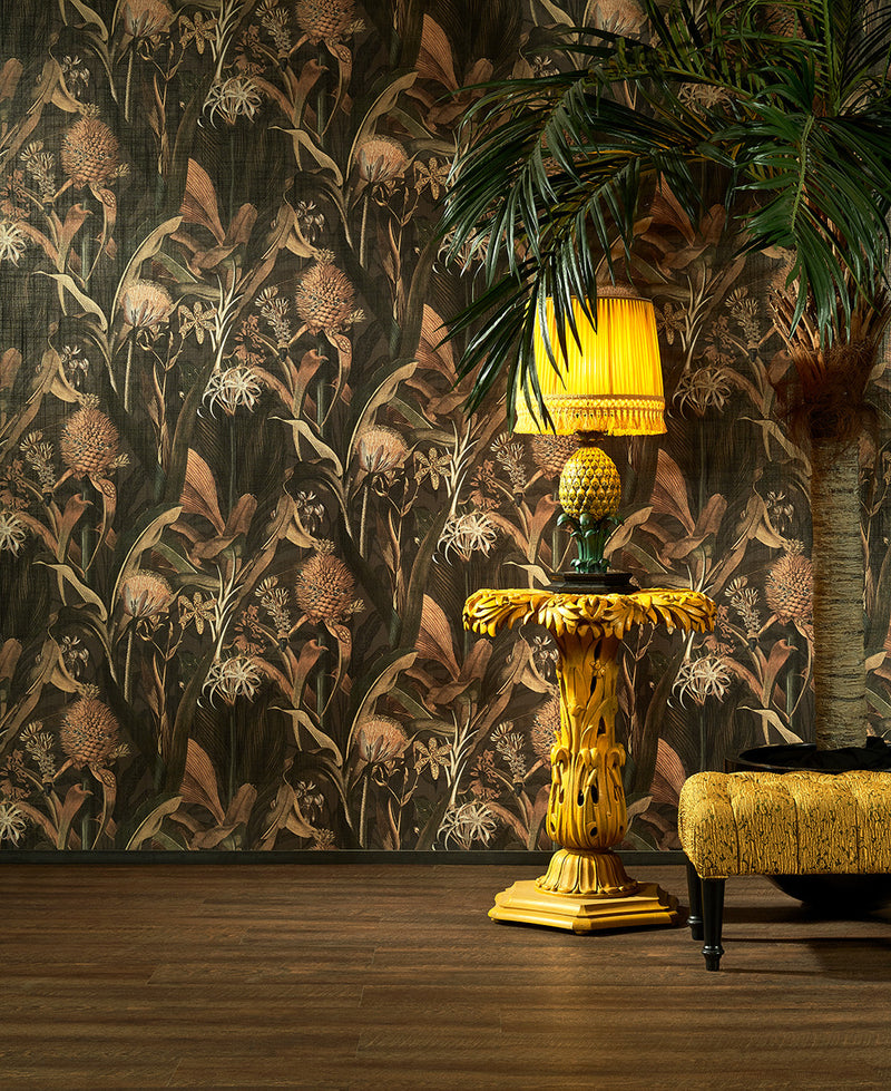 97602 Autumn Blooming Pineapple Décors & Panoramiques Wallpaper By Arte