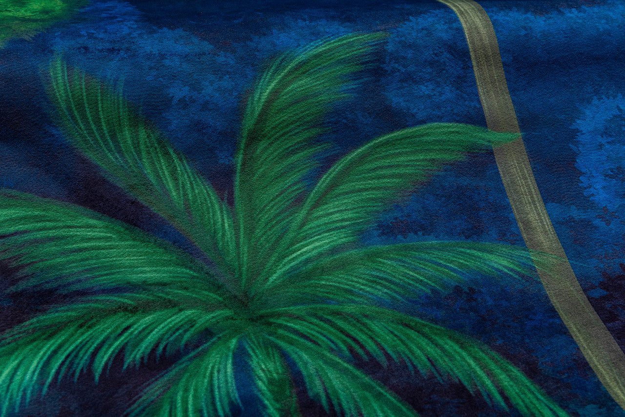 97650 Bright Midnight Ciel Tropical Décors & Panoramiques Wallpaper By Arte