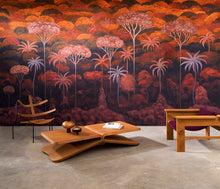 97651 Bright Pimento Ciel Tropical Décors & Panoramiques Wallpaper By Arte