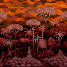 97651 Bright Pimento Ciel Tropical Décors & Panoramiques Wallpaper By Arte