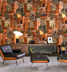 97680 Terracotta Città di Castello Décors & Panoramiques Wallpaper By Arte