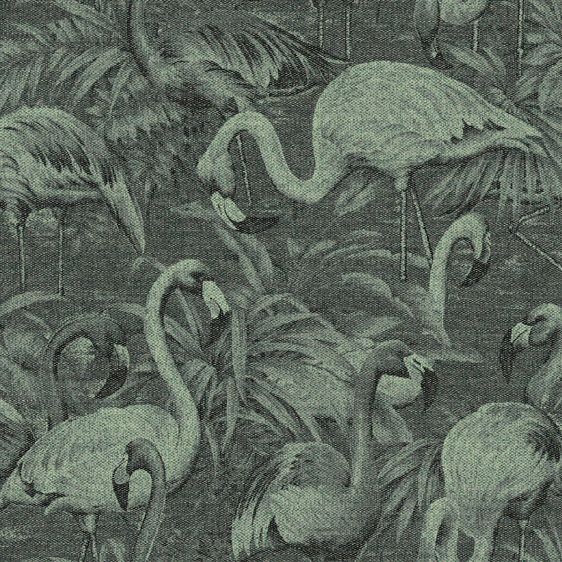 97610 Almond Green Flamencos Andinos Décors & Panoramiques Wallpaper By Arte