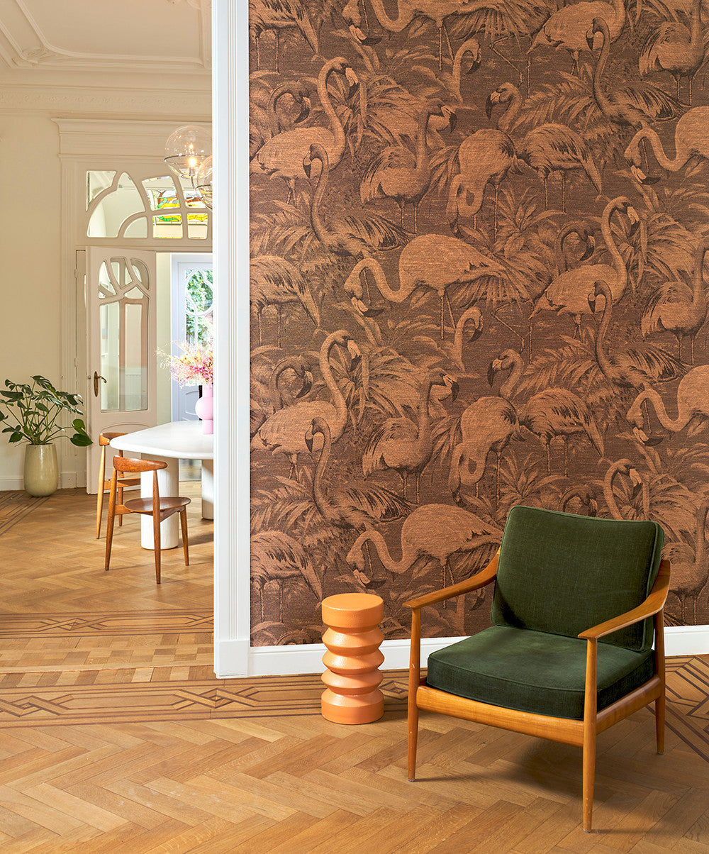 97611 Butterfly Weeds Flamencos Andinos Décors & Panoramiques Wallpaper By Arte