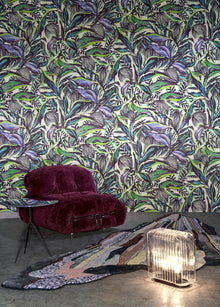 97662 Malachite Sunbird Flor Imaginaria Décors & Panoramiques Wallpaper By Arte