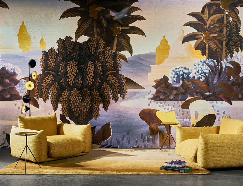 97590 Twilight Hills of Sapa Décors & Panoramiques Wallpaper By Arte