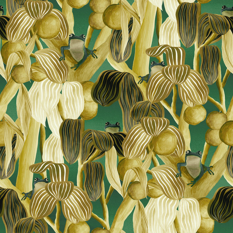 97510 Camouflage Les Grenouilles de Chavroches Décors & Panoramiques Wallpaper By Arte