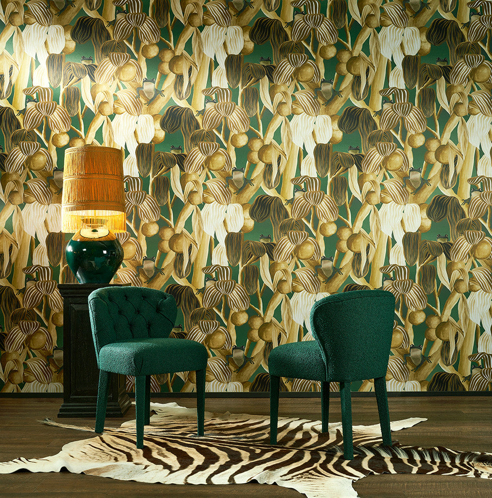 97510 Camouflage Les Grenouilles de Chavroches Décors & Panoramiques Wallpaper By Arte