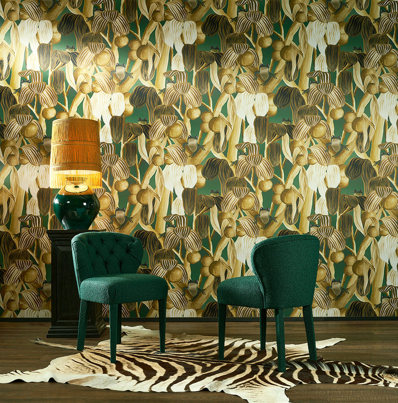 97510 Camouflage Les Grenouilles de Chavroches Décors & Panoramiques Wallpaper By Arte