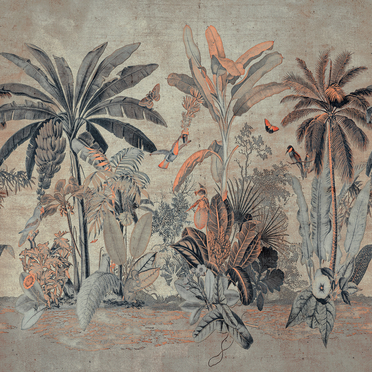 97630 Silver Pearl Milk and Honey Décors & Panoramiques Wallpaper By Arte