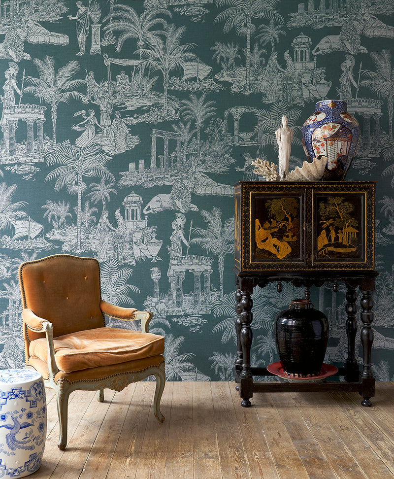 97622 Silver Pine Mythologie Grecque Décors & Panoramiques Wallpaper By Arte